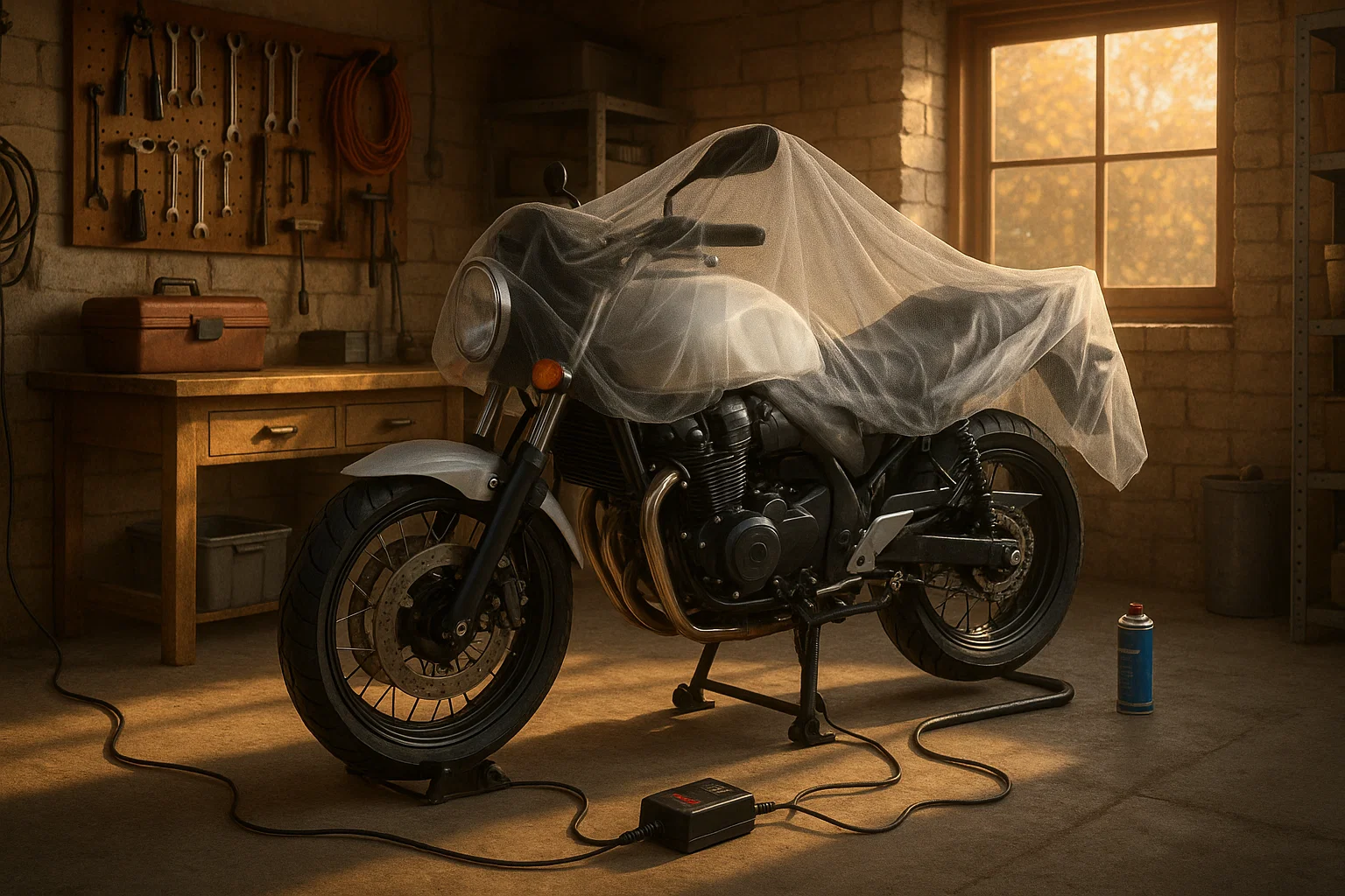 Motorrad winterfest machen – Schritt-für-Schritt-Anleitung für Motorräder mit Verbrennungsmotor